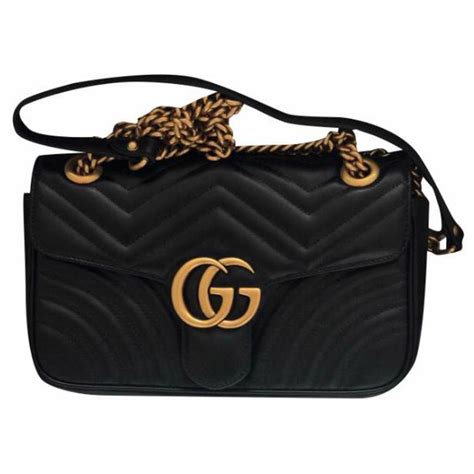 gucci bolsa negra|Altro.